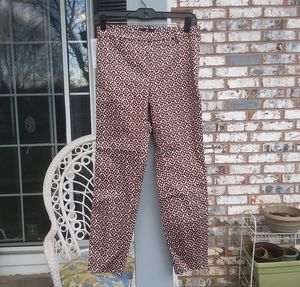 H&M geometric shape ankle pants - size 6